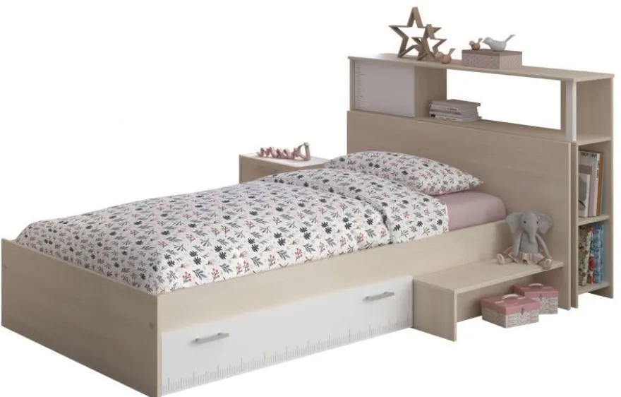 Kinderzimmer komplett Set 6-tlg Kleiderschrank Schreibtisch Bett Parisot Charly9