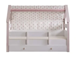 Kinderzimmer-Set Rainbow in Weiß/Rosa 4-Teilig