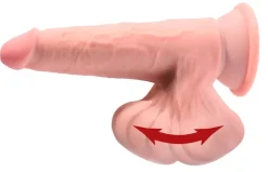 King Cock Plus - Triple Density Cock with Swinging Balls