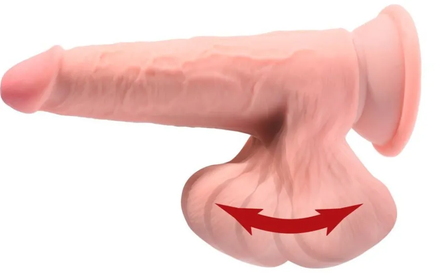 King Cock Plus - Triple Density Cock with Swinging Balls