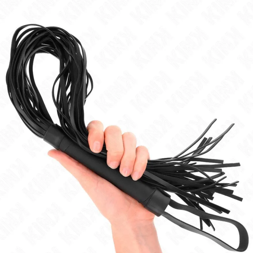 Kink - Imitation Schafsfell Peitsche 60 Cm