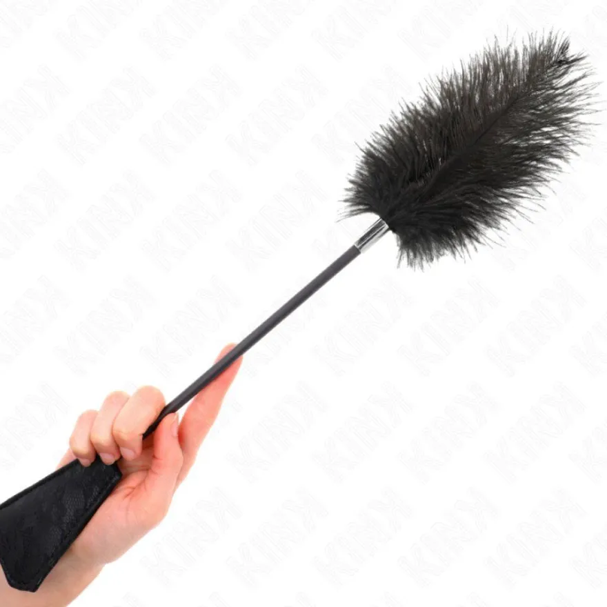 Kink - Strauß nfedern für Kitzel mit Spitze Palette 56 Cm