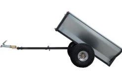 Kippanhänger ATV Quad Rasentraktor Anhänger Kugelkopf Stahlrahmen Traglast 500kg
