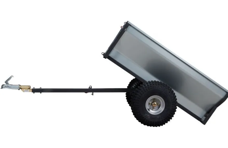 Kippanhänger ATV Quad Rasentraktor Anhänger Kugelkopf Stahlrahmen Traglast 500kg