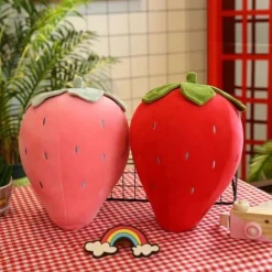 kissen Plüschpuppe Spielzeug Plüschtiere Obst Erdbeere