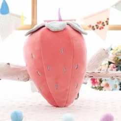 kissen Plüschpuppe Spielzeug Plüschtiere Obst Erdbeere