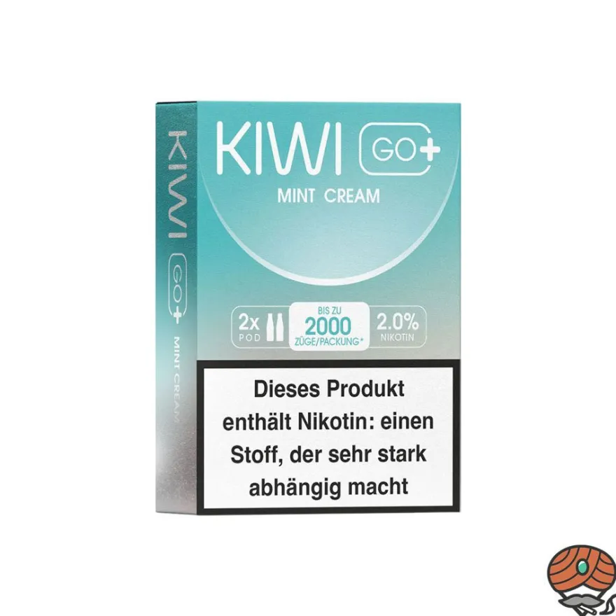 KIWI GO+ POD Mint Cream 20mg/ml Nikotin à 2 Pods
