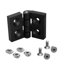 KLAK 40 - Scharnier Standard Nut 8 für 40-er inkl. Verschraubung