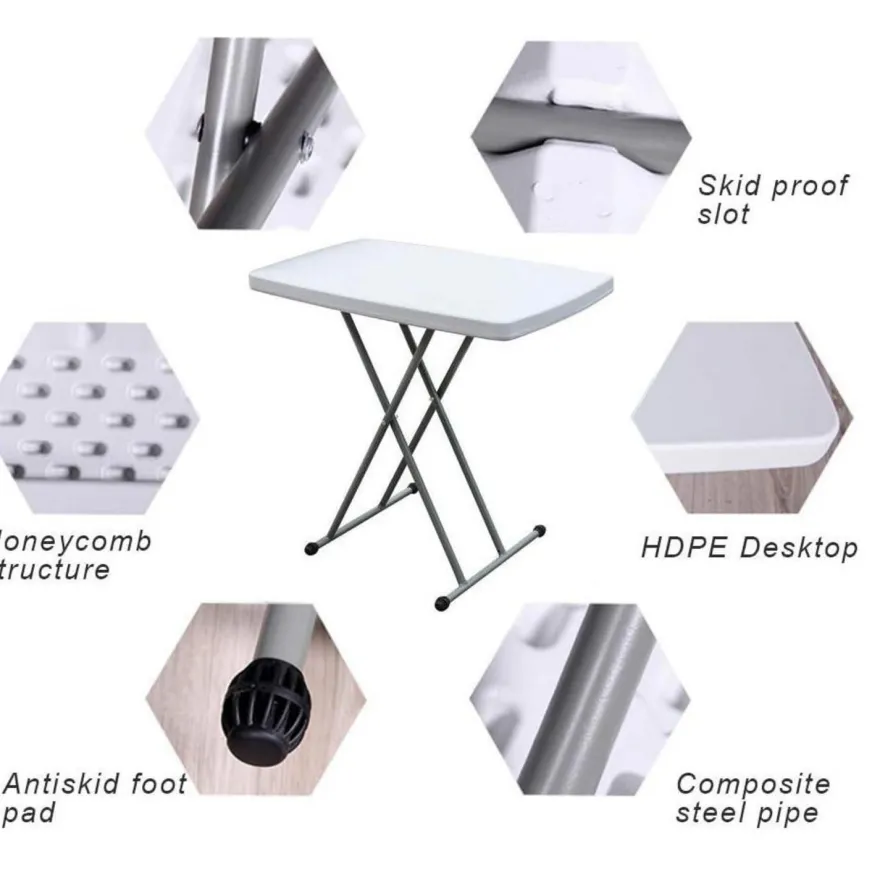 Klapptisch Campingtisch Aluminium faltbar 152x70 cm Outdoor Garten Party