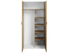 Kleiderschrank SIMI MS2 Schrank Drehtürenschrank 2 Türiger