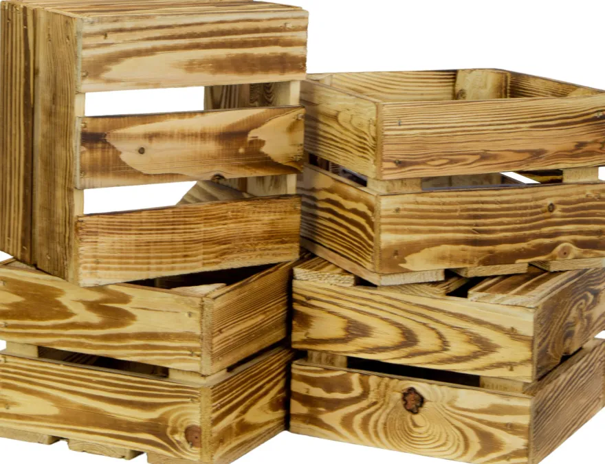 Kleine Holzkiste
