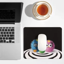 Kleines Gaming-Mauspad bunt 24 x 20 x 2 mm für Laptop PC