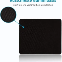 Kleines Mauspad Motiv 24x20cm rutschfeste Unterseite abwaschbar