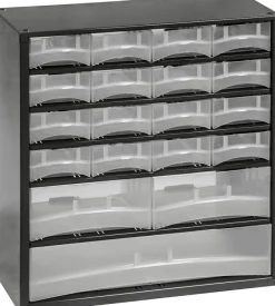 Kleinteilemagazin METALL 32 + 2 + 1 Schubladen Werkstattqualität TOPP TOOL BOX