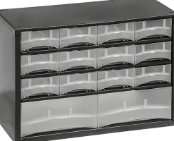 Kleinteilemagazin METALL 32 + 2 + 1 Schubladen Werkstattqualität TOPP TOOL BOX
