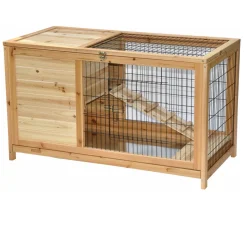 Kleintierstall Meerschweinchenstall Hamsterkäfig Mäusekäfig Easy - 100 x 50 x 62 cm