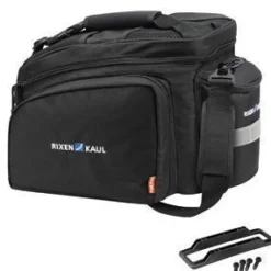 KLICKfix Fahrrad-gepäckträgertasche Rackpack 2 PLUS GTA Schwarz