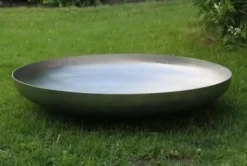 Klöpperboden Feuerschale Edelstahl Ø 800 mm Wandstärke 3 mm