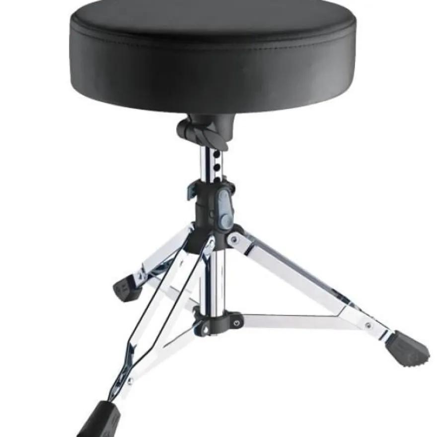 K&M 14010 Schlagzeughocker Piccolino mit Schlagzeugstöcken