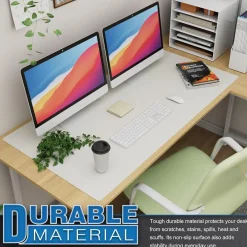 Knodel Tischunterlage Schreibtischunterlage 120x60cm PVC Laptop wasserdicht
