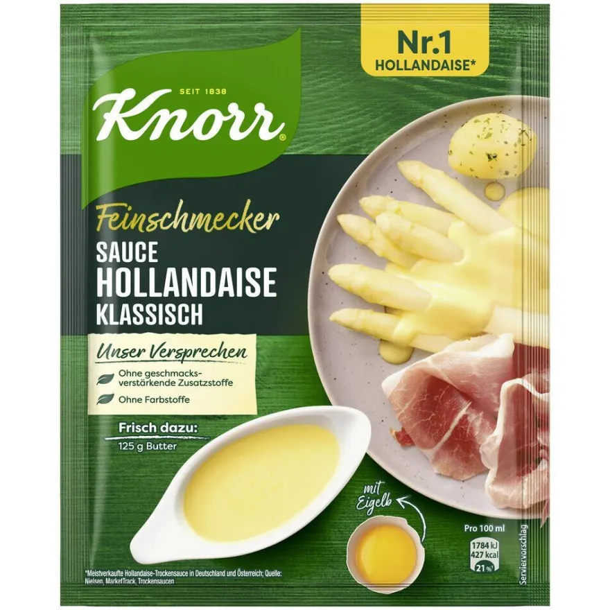 Knorr Feinschmecker Sauce Hollandaise klassisch 35g Beutel