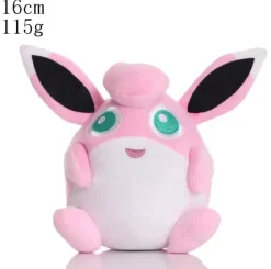 Knuddeluff Plüschtier 16 cm - Pokémon Kuscheltier Weiches Spielzeug