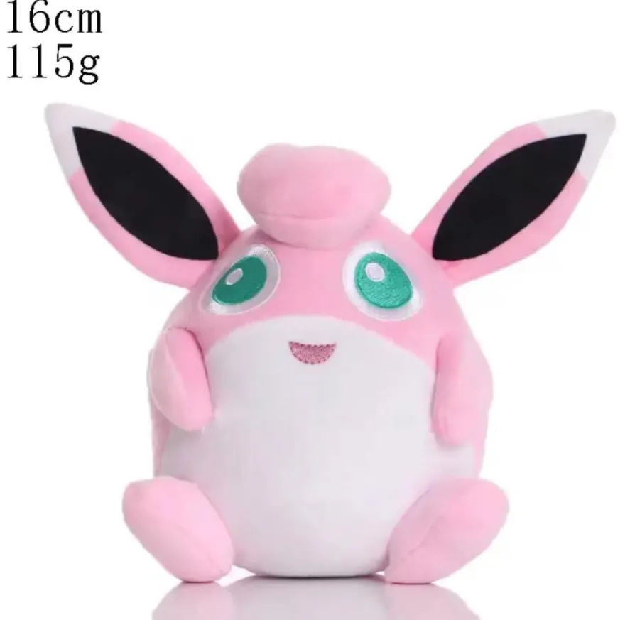Knuddeluff Plüschtier 16 cm - Pokémon Kuscheltier Weiches Spielzeug
