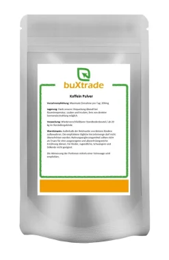 Koffein in Pulverform - 100% rein 1 kg
