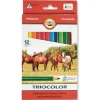 KOH-I-NOOR Dreieckige Triocolor Buntstifte 12 St