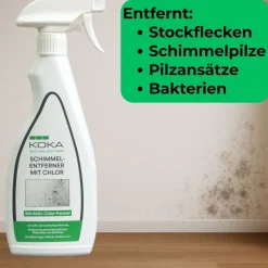 KOKA Schimmelentferner Aktiv Chlor Wand Anti Schimmel-Spray Schimmel-Reiniger