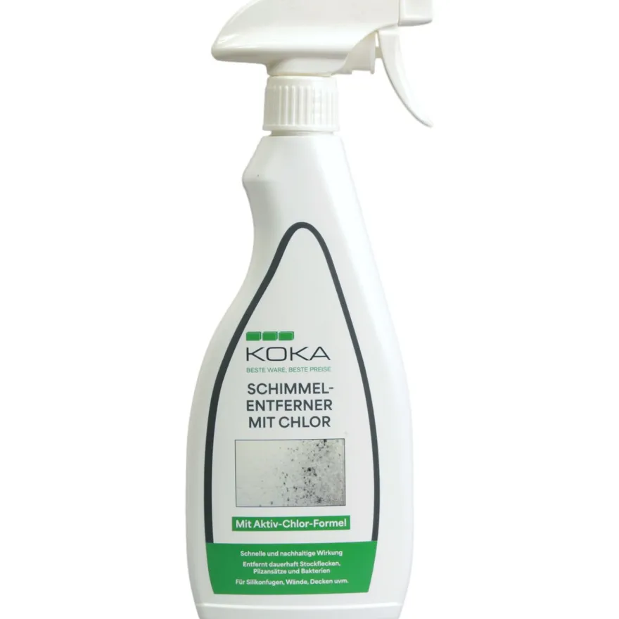 KOKA Schimmelentferner Aktiv Chlor Wand Anti Schimmel-Spray Schimmel-Reiniger