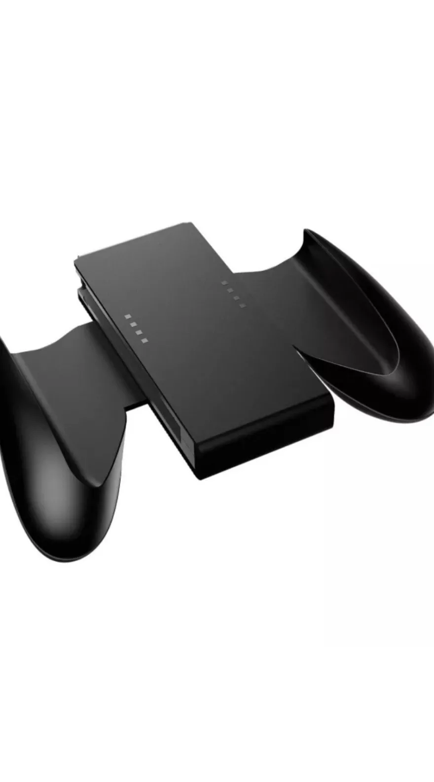 Komfortgriff kompatibel mit Nintendo Switch Controller Halterung Schwarz
