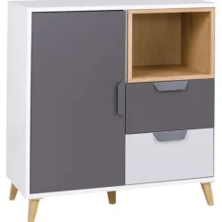 Kommode Schrank Joker 09 mit Tür und 2 Schubladen