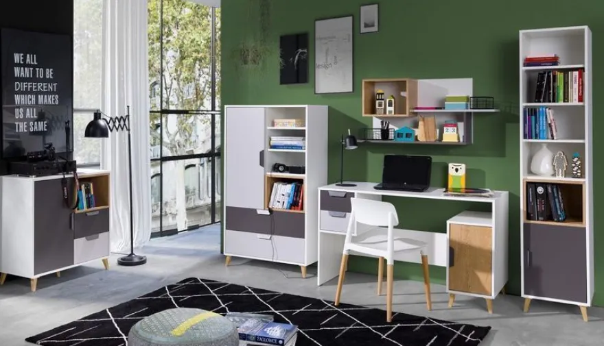 Kommode Schrank Joker 09 mit Tür und 2 Schubladen