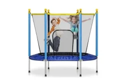 Kompakte Trampoline mit Netz - Ø 140 cm - Leichtgewicht 10 kg