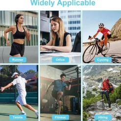 Kompression Wadenbandage 2 Stück für Sport Laufen Farbverlauf Blau