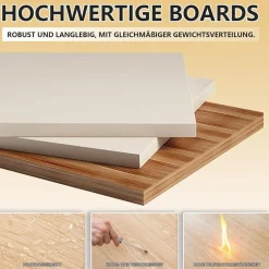 Konferenztisch mit Kabelmanagement und Kabeldurchführung, Modern, 240x120cm