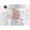 Konvinit A6 Budget Binder Set Rosa - Finanzplaner mit Geldumschlägen und