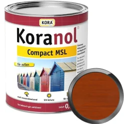 KORA Koranol Compact MSL 0.75 LTR Mittelschichtlasur Holzlasur Wetterschutzlasur