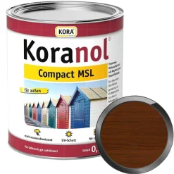 KORA Koranol Compact MSL 0.75 LTR Mittelschichtlasur Holzlasur Wetterschutzlasur