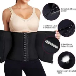 Korsett Damen Waist Trainer Gr. XL - Taillenformer Bauchweg