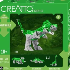 Kosmos Creatto Dinosaurier 3D Puzzle Bastelset Leuchtfiguren Dino