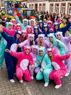 Kostüm Bär Overall türkis