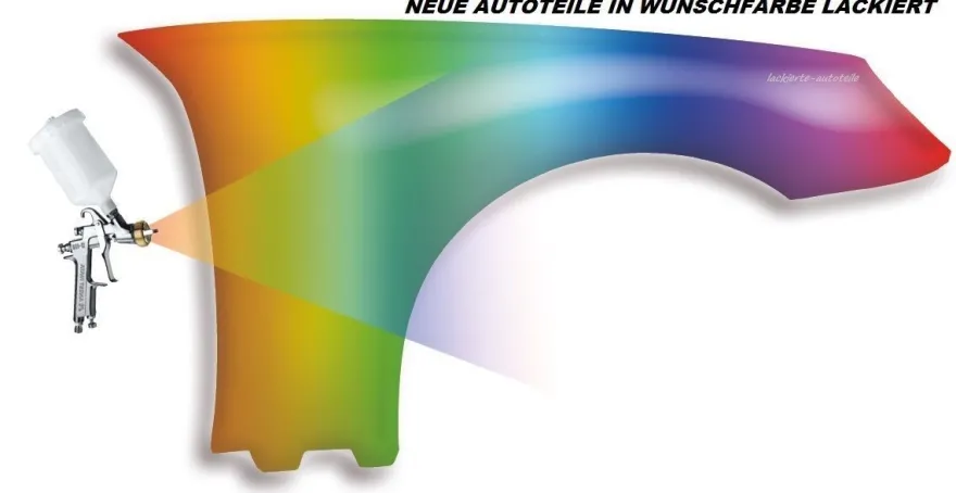 Kotflügel in Wunschfarbe Lackiert passend für Ford Focus MK2 08-11