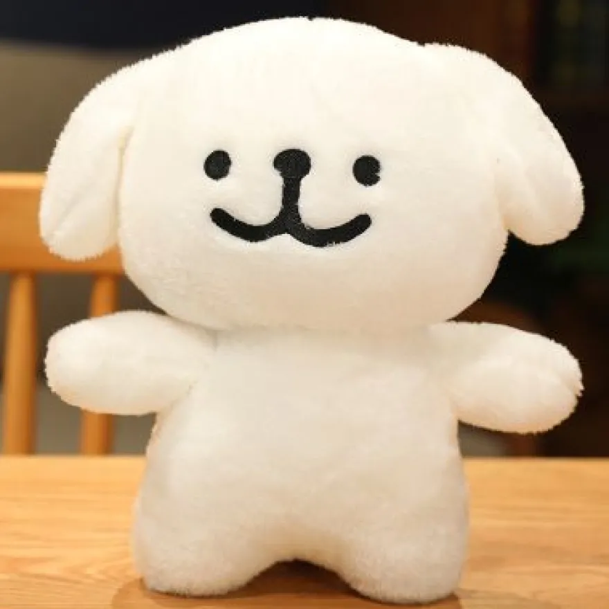 Kreativ Welpen Plüschtier Maltese Hund Plüsch Puppe Doll Kinder Spielzeug Gift 25cm