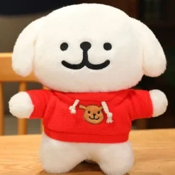 Kreativ Welpen Plüschtier Maltese Hund Plüsch Puppe Doll Kinder Spielzeug Gift 25cm