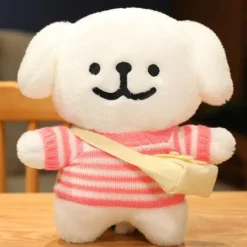 Kreativ Welpen Plüschtier Maltese Hund Plüsch Puppe Doll Kinder Spielzeug Gift 25cm