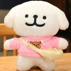 Kreativ Welpen Plüschtier Maltese Hund Plüsch Puppe Doll Kinder Spielzeug Gift 25cm