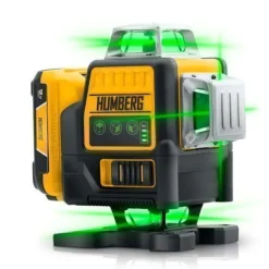 Kreuzlinienlaser im Koffer + Humberg HM-171 Stativ