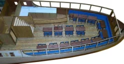 Krick Bohuslän Dampfschiff in 1:45 Baukasten Krick 24506 Bausatz